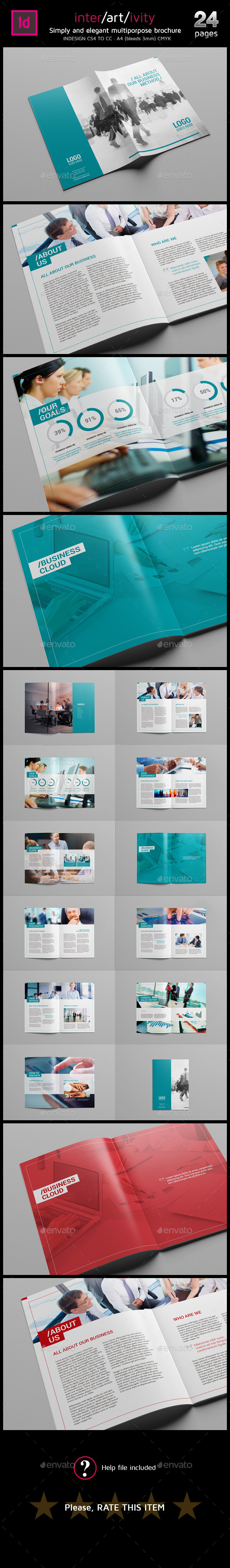 Clean A4 multipurpose brochure (Brochures)