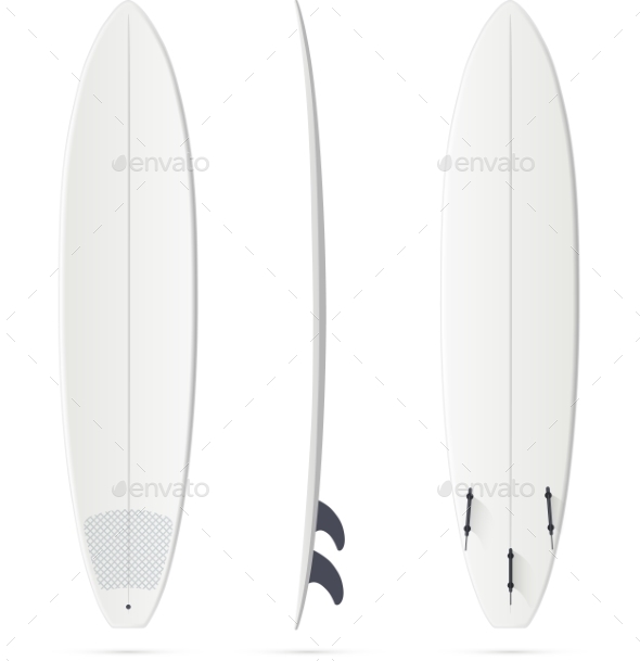 GraphicRiver White Surfing Board Template Mini-malibu 11791636 GraphicRiver White Surfing Board Template Mini-malibu 11791636