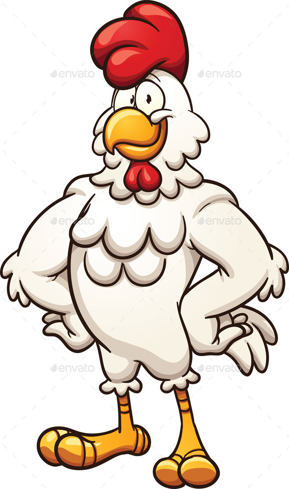 GraphicRiver Cartoon Chicken 11792589 GraphicRiver Cartoon Chicken 11792589