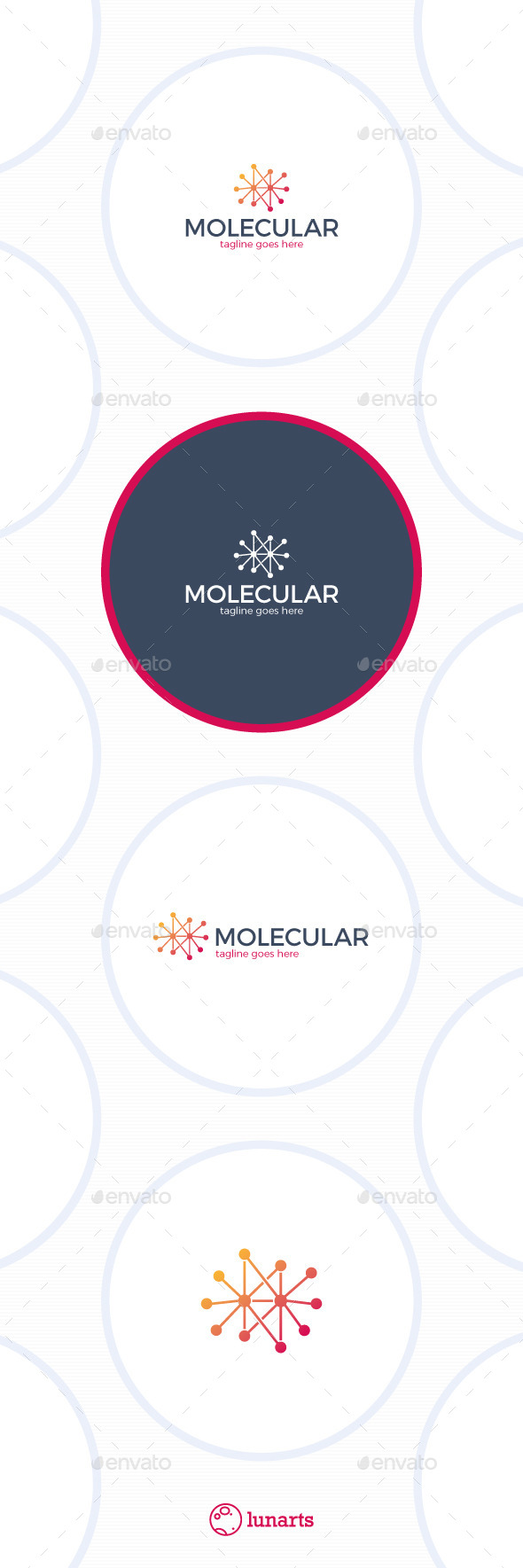 GraphicRiver Molecular Logo Chemistry 11793274 GraphicRiver Molecular Logo Chemistry 11793274