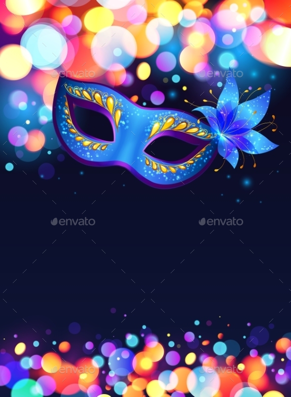GraphicRiver Blue Carnival Mask Vector Poster Background 11793797 GraphicRiver Blue Carnival Mask Vector Poster Background 11793797