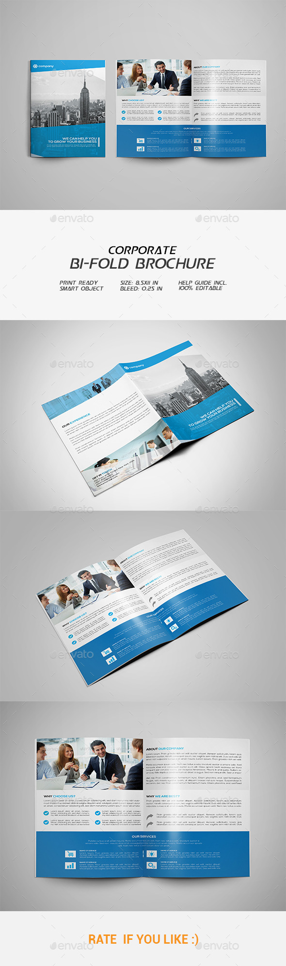 GraphicRiver Corporate Bi-fold Brochure 11793865 GraphicRiver Corporate Bi-fold Brochure 11793865