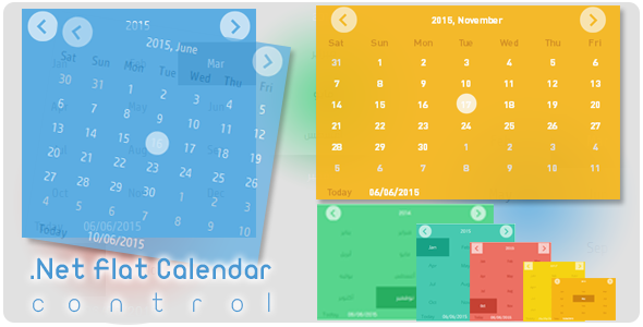 CodeCanyon .Net Flat Calendar 11781297 CodeCanyon .Net Flat Calendar 11781297