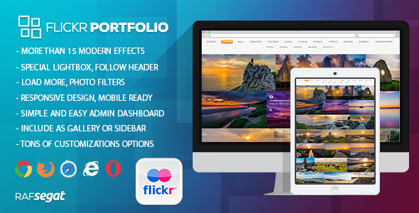 CodeCanyon Flickr Portfolio Wordpress Plugin 11794014 CodeCanyon Flickr Portfolio Wordpress Plugin 11794014