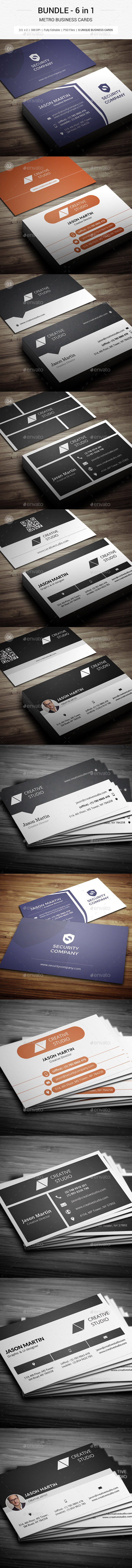 Bundle - Creative Unique Business Cards - 121 (Creative)