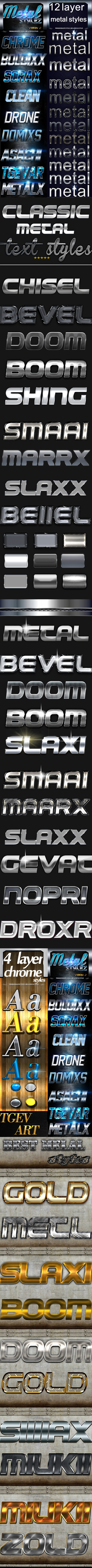 GraphicRiver Text FX Big Metal Bundle 11798784 GraphicRiver Text FX Big Metal Bundle 11798784
