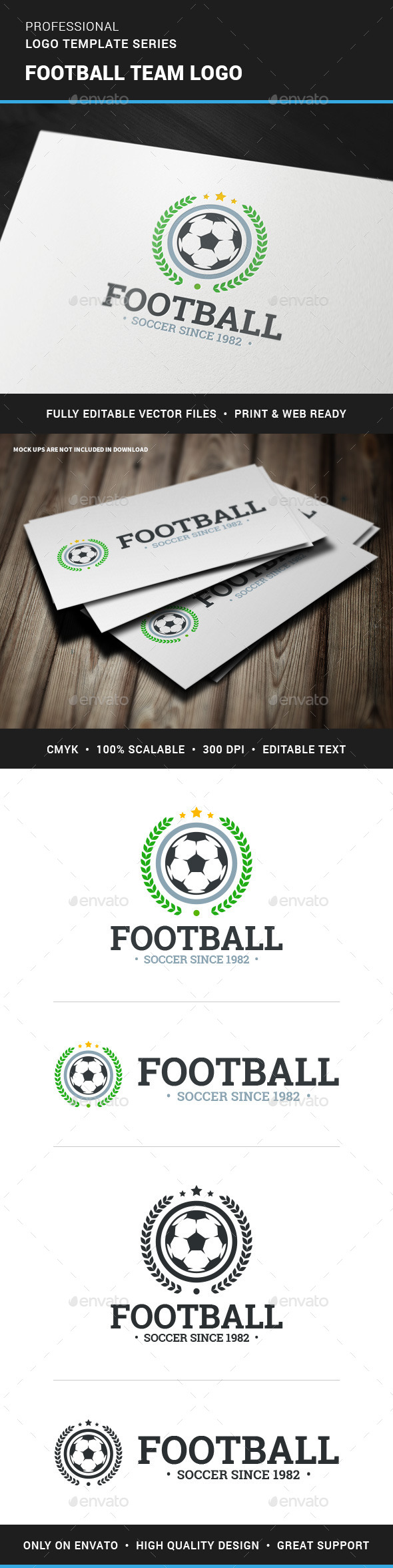 GraphicRiver Football Club Logo Template 11799927 GraphicRiver Football Club Logo Template 11799927