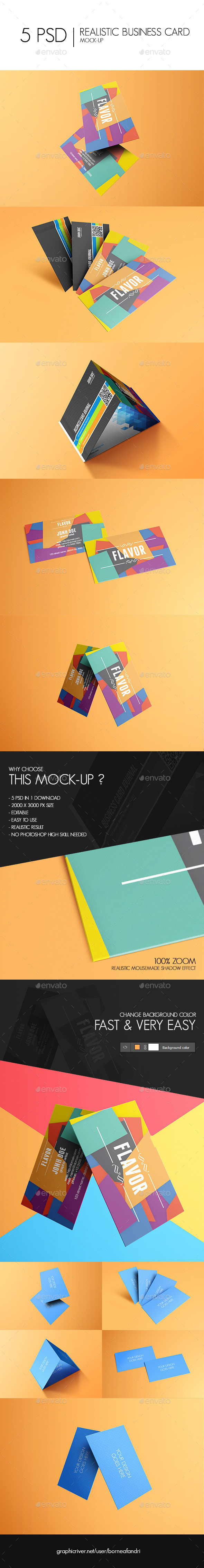 GraphicRiver Realistic Business Card Mock-Up 11799947 GraphicRiver Realistic Business Card Mock-Up 11799947