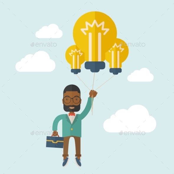 GraphicRiver Businessman Carrying a Briefcase 11800254 GraphicRiver Businessman Carrying a Briefcase 11800254