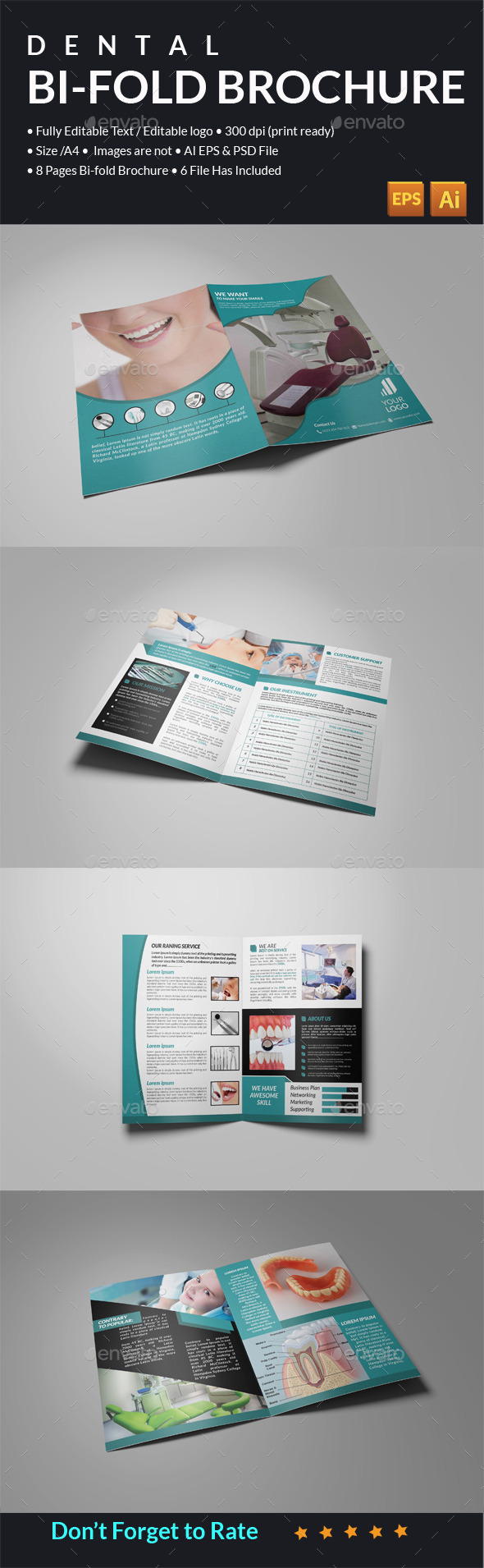 GraphicRiver Dental Catalog Template 11801906 GraphicRiver Dental Catalog Template 11801906