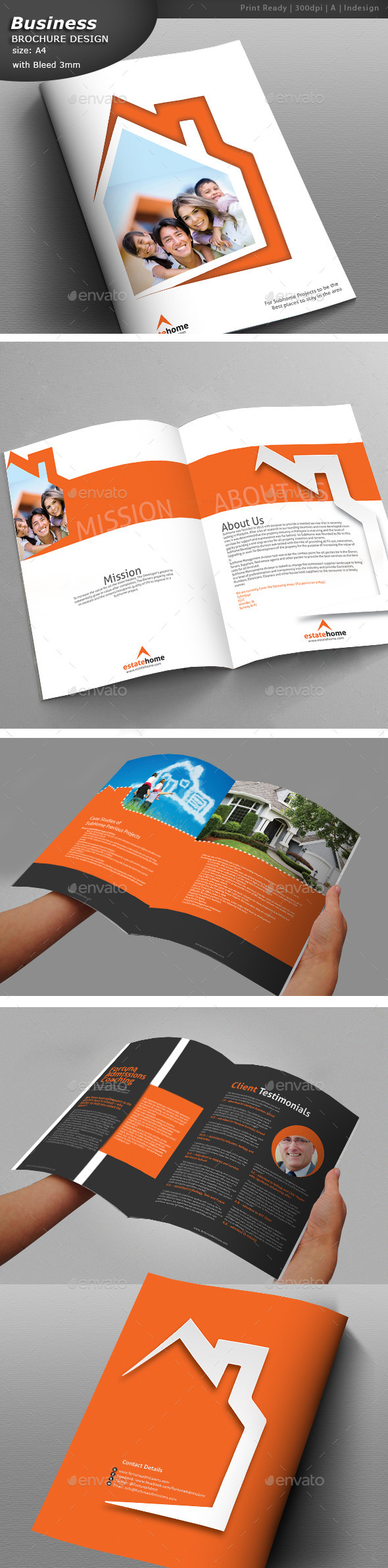 GraphicRiver Real Estate Brochure 11802118 GraphicRiver Real Estate Brochure 11802118