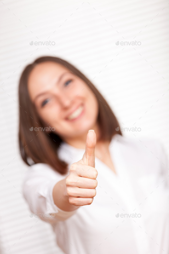 Portrait of successful smiling businesswoman (Misc) Photo Download