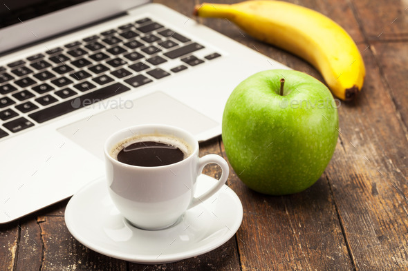 Breakfast while working (Misc) Photo Download