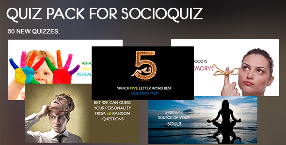 20 Quiz Pack for SocioQuiz Vol 5 - 3