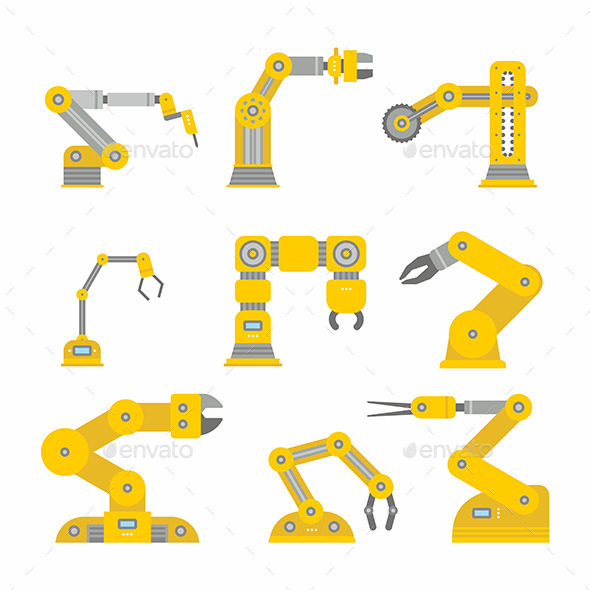 GraphicRiver Industrial Robot Arm 11805987 GraphicRiver Industrial Robot Arm 11805987