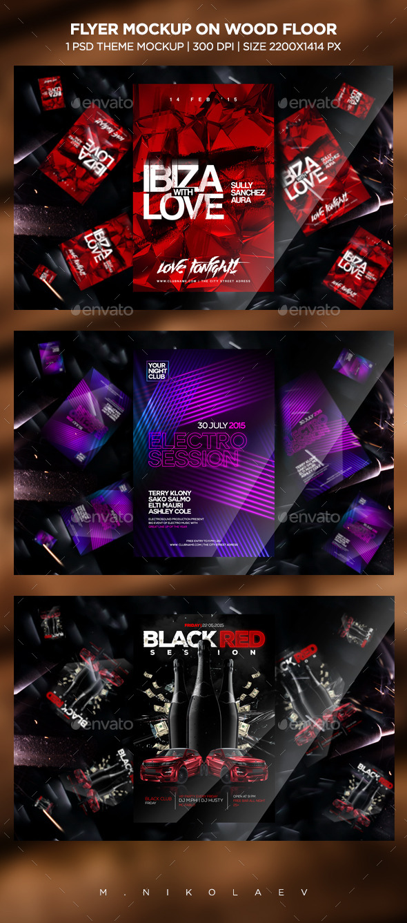 GraphicRiver Flyer Mockup 11810287 GraphicRiver Flyer Mockup 11810287