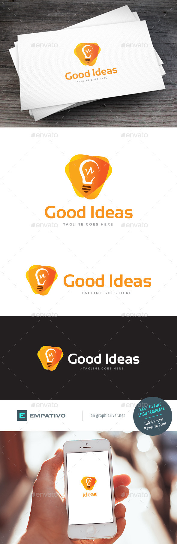 GraphicRiver Good Ideas Logo Template 11810594 GraphicRiver Good Ideas Logo Template 11810594