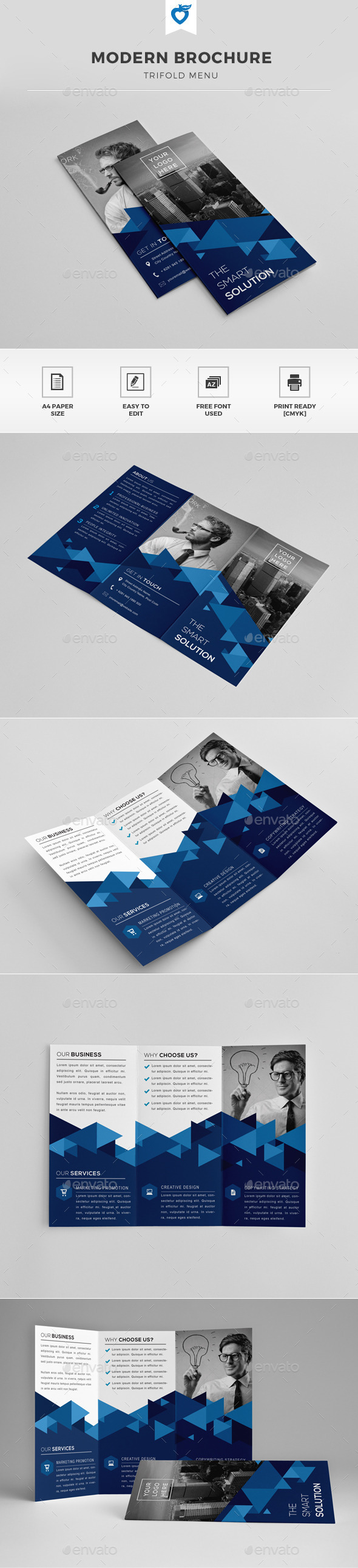 GraphicRiver Trifold Brochure 11812531 GraphicRiver Trifold Brochure 11812531