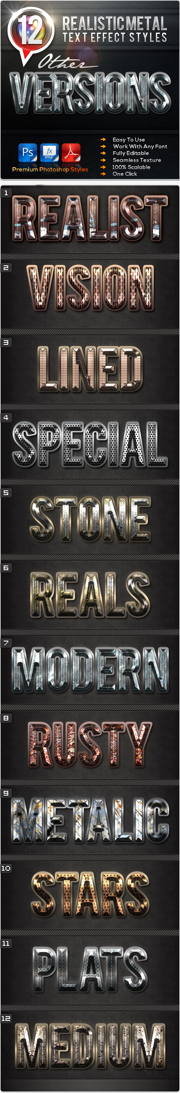 GraphicRiver 12 Realistic Metal Other Versions 11814311 GraphicRiver 12 Realistic Metal Other Versions 11814311