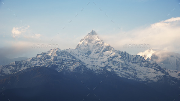 view of fishtail in Annapurna range, Nepal (Misc) Photo Download