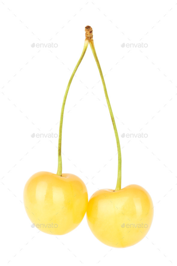 Cherries isolated on white (Misc) Photo Download