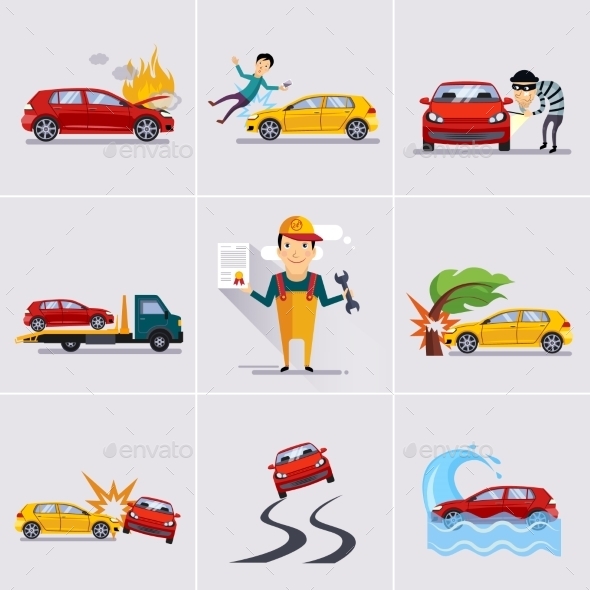 GraphicRiver Car And Transportation Insurance 11815694 GraphicRiver Car And Transportation Insurance 11815694