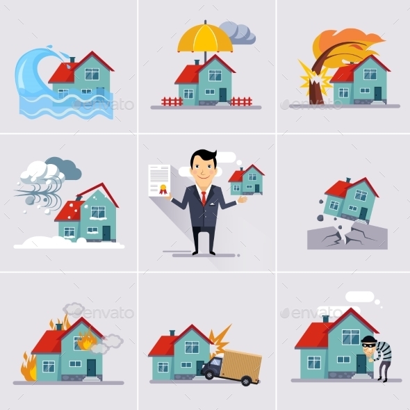 GraphicRiver Home And House Insurance 11815696 GraphicRiver Home And House Insurance 11815696