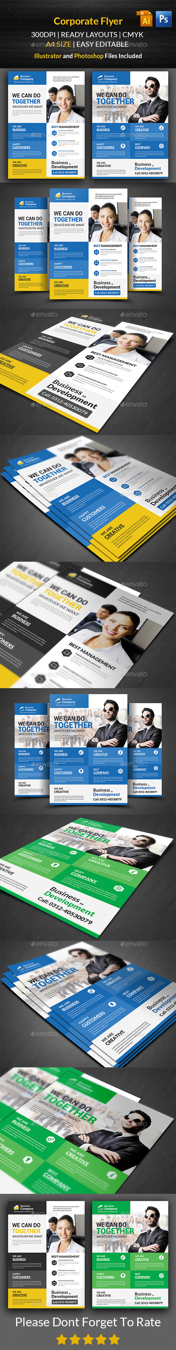 GraphicRiver Corporate Flyer Template 11817520 GraphicRiver Corporate Flyer Template 11817520