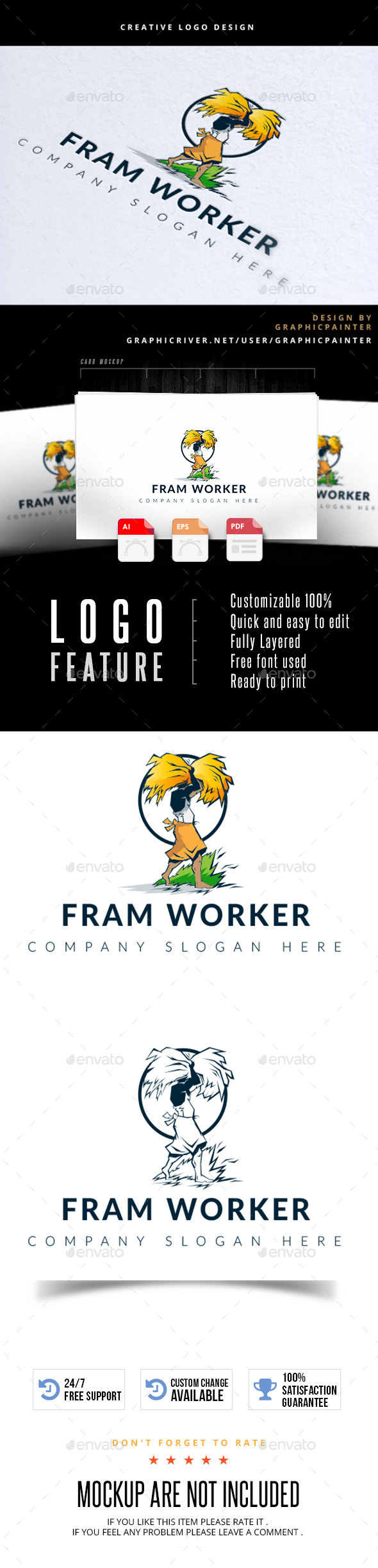 GraphicRiver Fram Worker 11817868 GraphicRiver Fram Worker 11817868