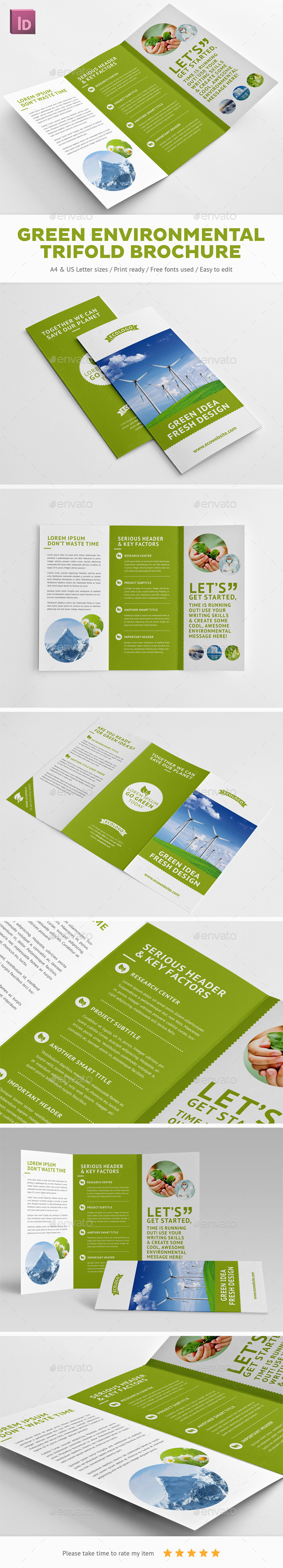 GraphicRiver Green Environmental Trifold Brochure 11820465 GraphicRiver Green Environmental Trifold Brochure 11820465