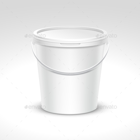GraphicRiver Plastic Bucket Container Packaging 11820675 GraphicRiver Plastic Bucket Container Packaging 11820675