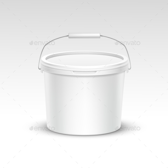 GraphicRiver Plastic Bucket Container Packaging 11820680 GraphicRiver Plastic Bucket Container Packaging 11820680