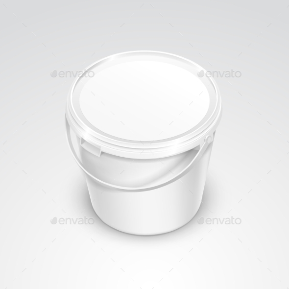 GraphicRiver Plastic Bucket Container Packaging 11820702 GraphicRiver Plastic Bucket Container Packaging 11820702