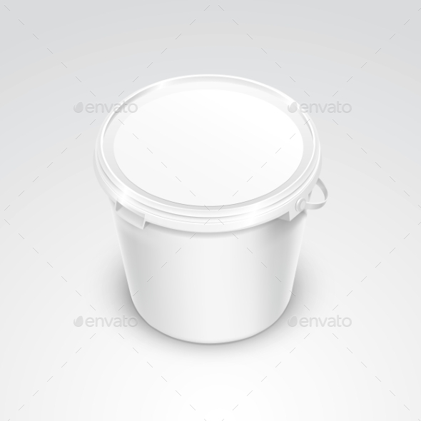 GraphicRiver Vector Blank Plastic Bucket Container Packaging 11820707 GraphicRiver Vector Blank Plastic Bucket Container Packaging 11820707