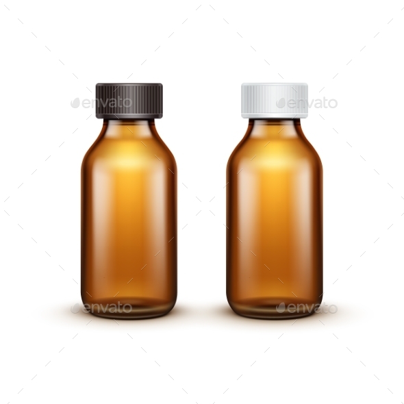 GraphicRiver Vector Blank Glass Medical Bottle Isolated 11820933 GraphicRiver Vector Blank Glass Medical Bottle Isolated 11820933