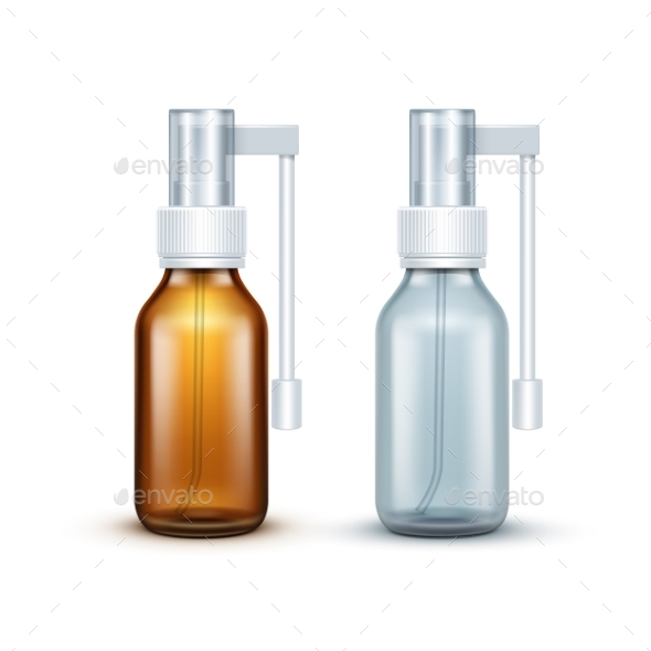GraphicRiver Blank Glass Medical Spray Bottle Isolated 11820953 GraphicRiver Blank Glass Medical Spray Bottle Isolated 11820953