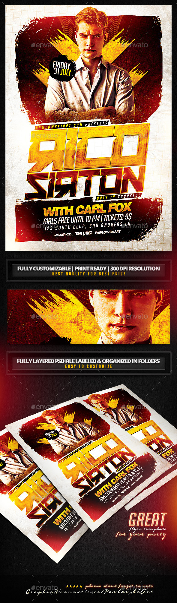 GraphicRiver Special Guest DJ v4 PSD Flyer Template 11821896 GraphicRiver Special Guest DJ v4 PSD Flyer Template 11821896