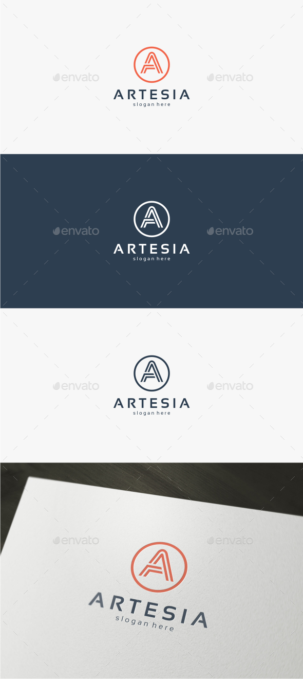 GraphicRiver Artesia Letter A Logo Template 11821947 GraphicRiver Artesia Letter A Logo Template 11821947