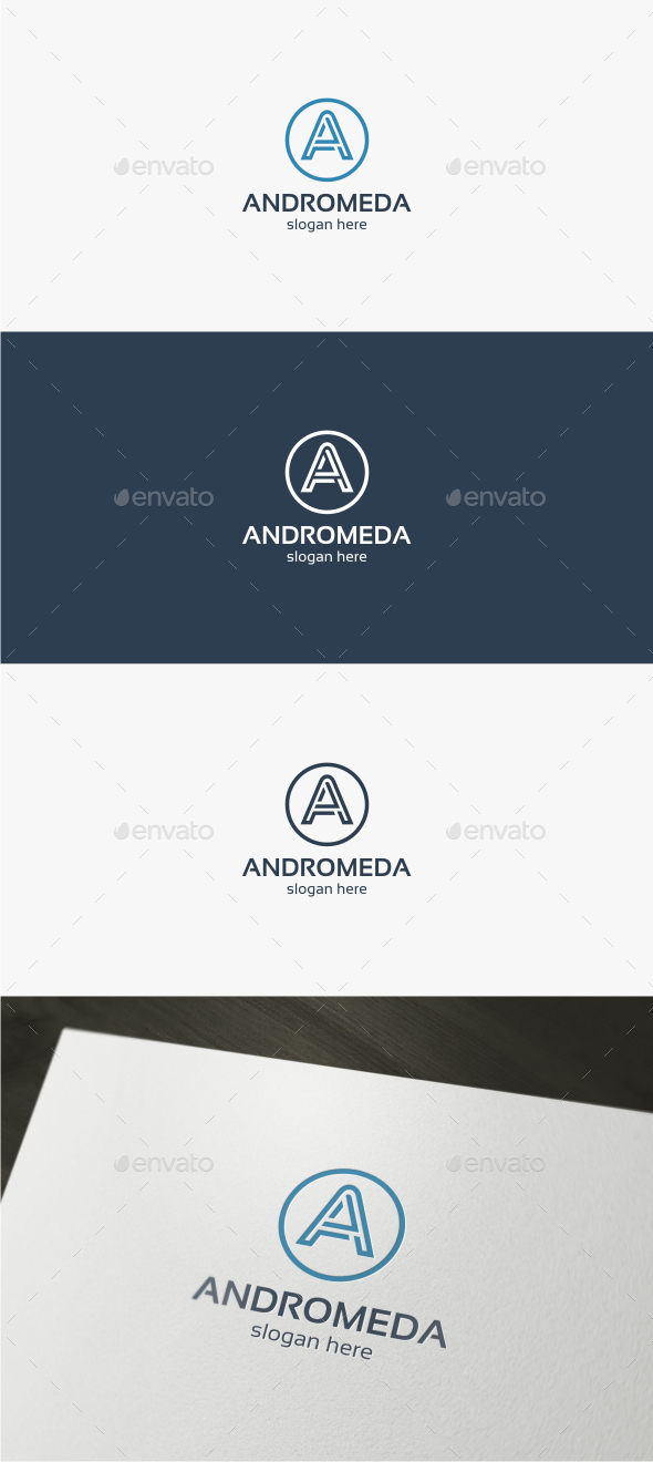 GraphicRiver Andromeda Letter A Logo Template 11821957 GraphicRiver Andromeda Letter A Logo Template 11821957