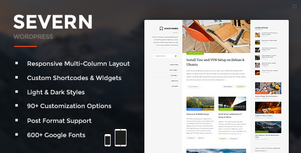 Severn - Responsive WordPress Blog Theme