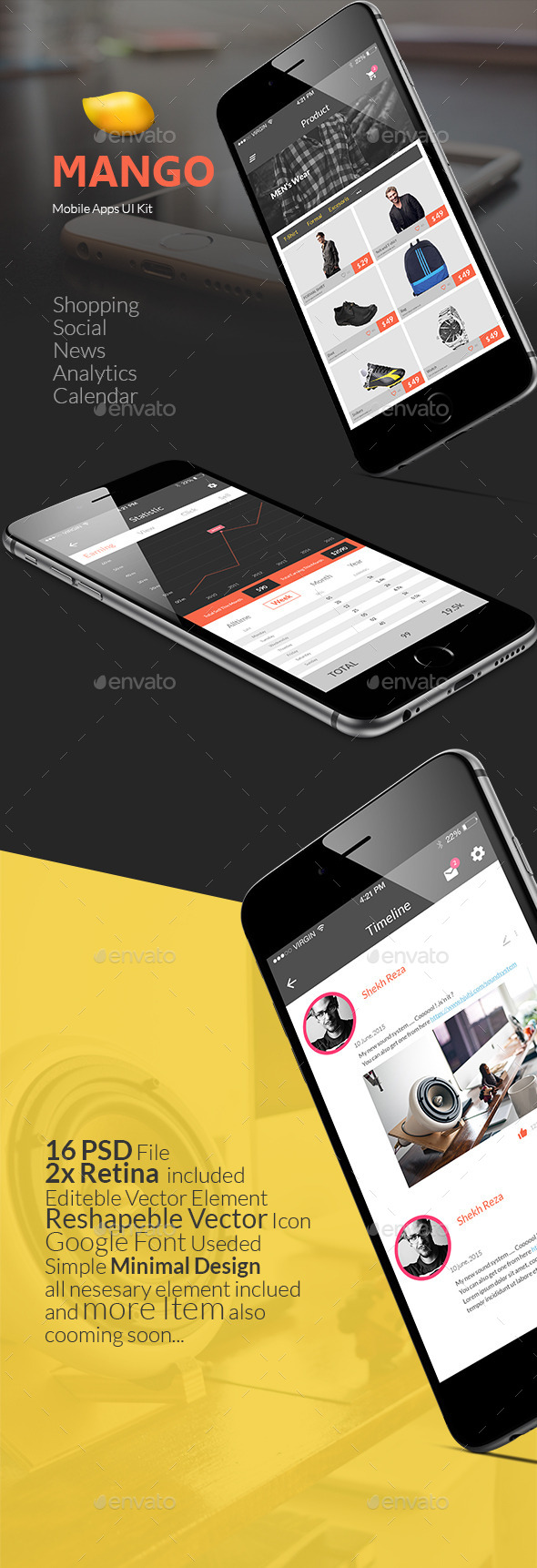 GraphicRiver Mango IOS Mobile UI Kit 11823192 GraphicRiver Mango IOS Mobile UI Kit 11823192