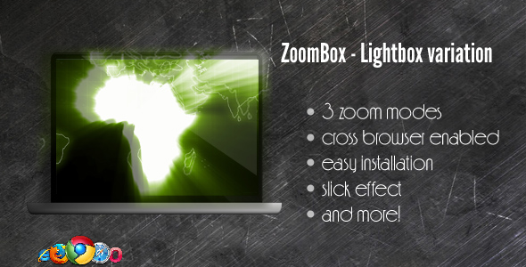 ZoomBox Lightbox Variation jQuery powered ZoomBox Lightbox Variation jQuery powered