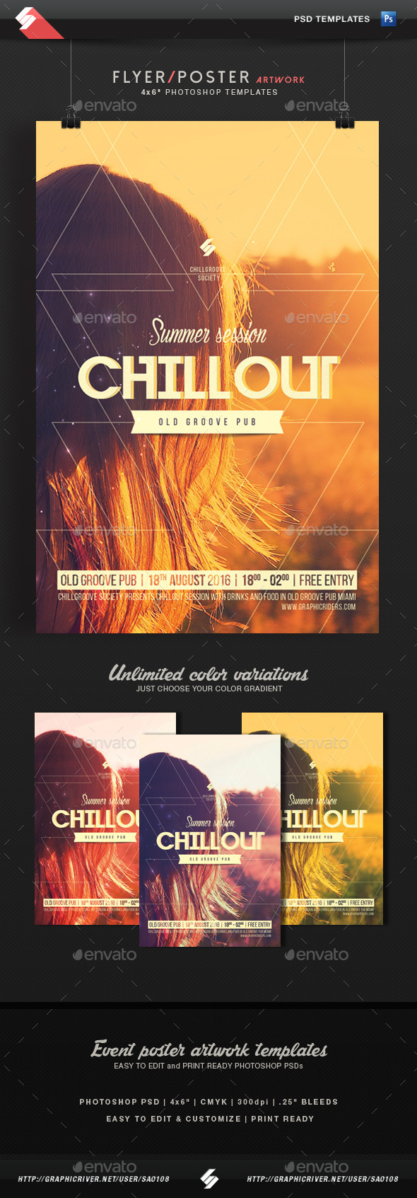 Summer Chillout Session - Flyer Template (Events)