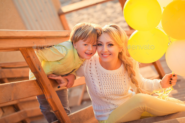 Mother with son (Misc) Photo Download