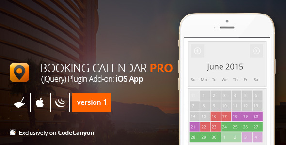 CodeCanyon Booking Calendar PRO jQuery add-on iOS App 11827122 CodeCanyon Booking Calendar PRO jQuery add-on iOS App 11827122