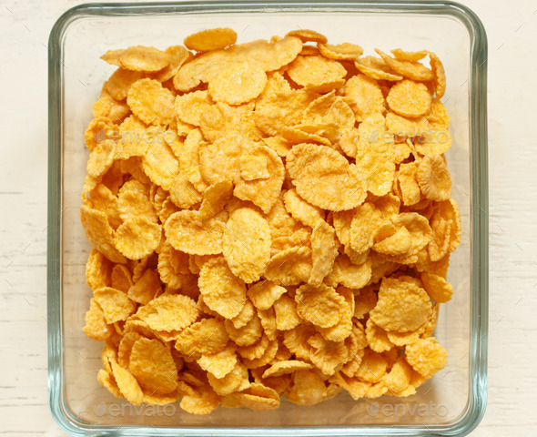 Close up of cornflakes (Misc) Photo Download