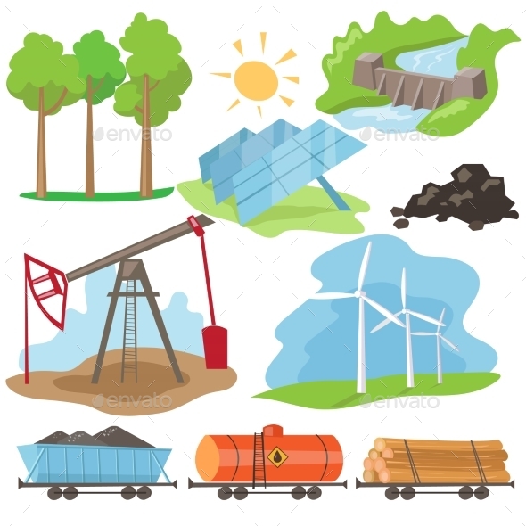 GraphicRiver Eco Energy Design Concept Set 11828056 GraphicRiver Eco Energy Design Concept Set 11828056