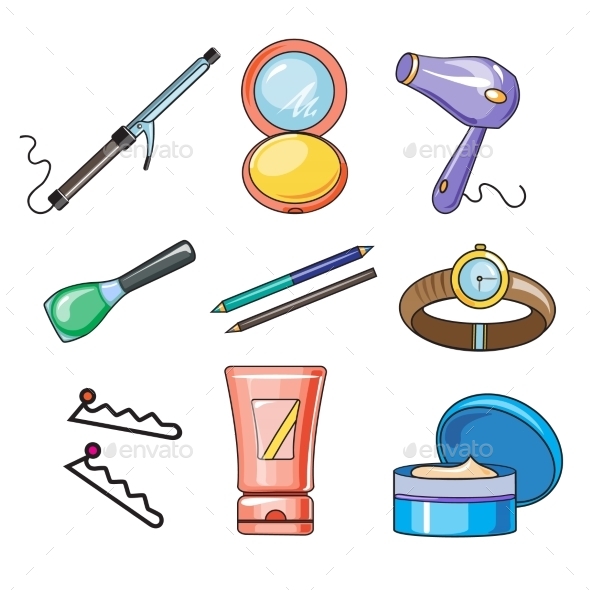 GraphicRiver Female And Women Accessories Icon 11828219 GraphicRiver Female And Women Accessories Icon 11828219