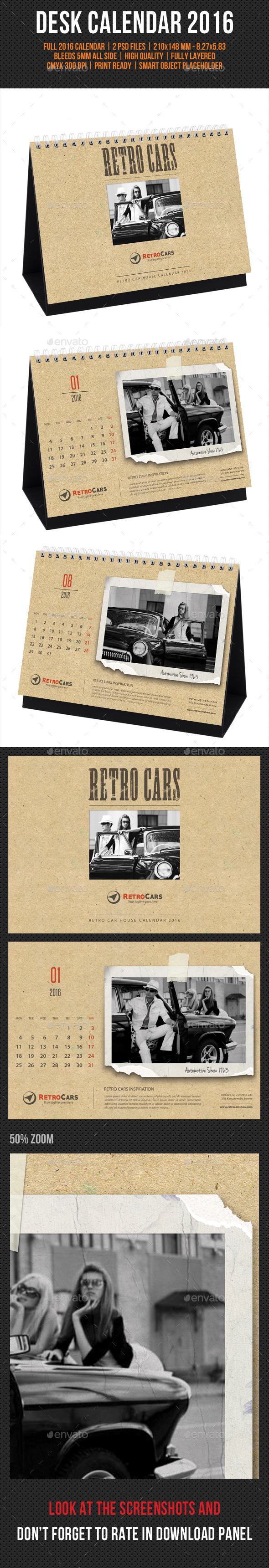 GraphicRiver Creative Desk Calendar 2016 V12 11828248 GraphicRiver Creative Desk Calendar 2016 V12 11828248