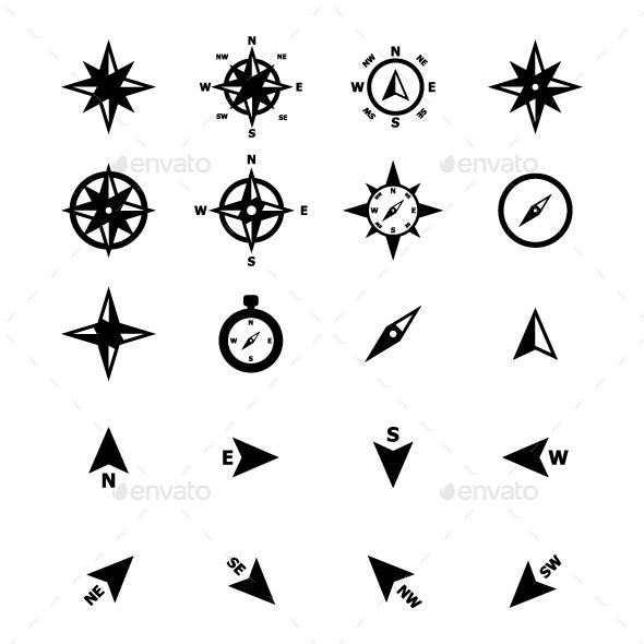 Navigation Compass Icon (Media)